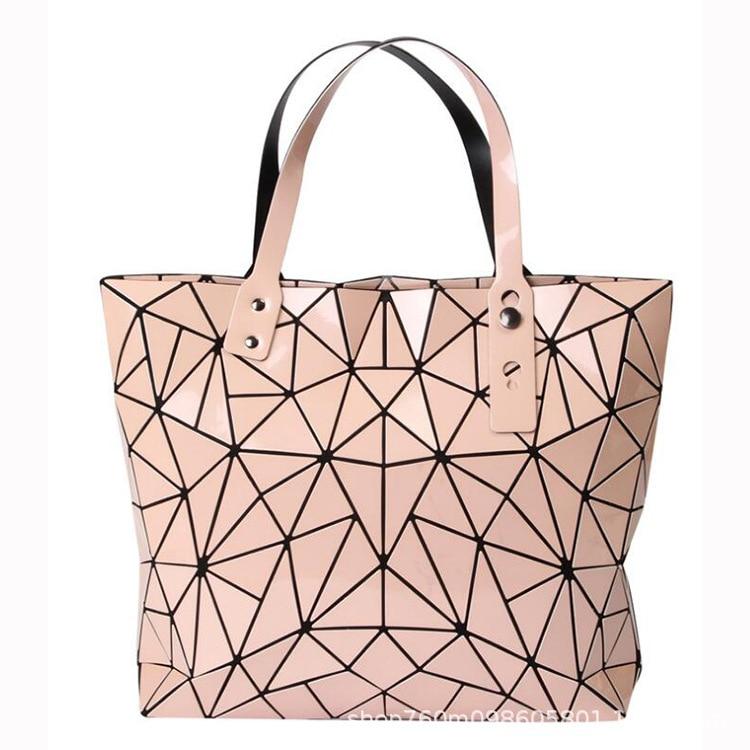 Geometric Shoulder Bag ERIN The Store Bags Pink