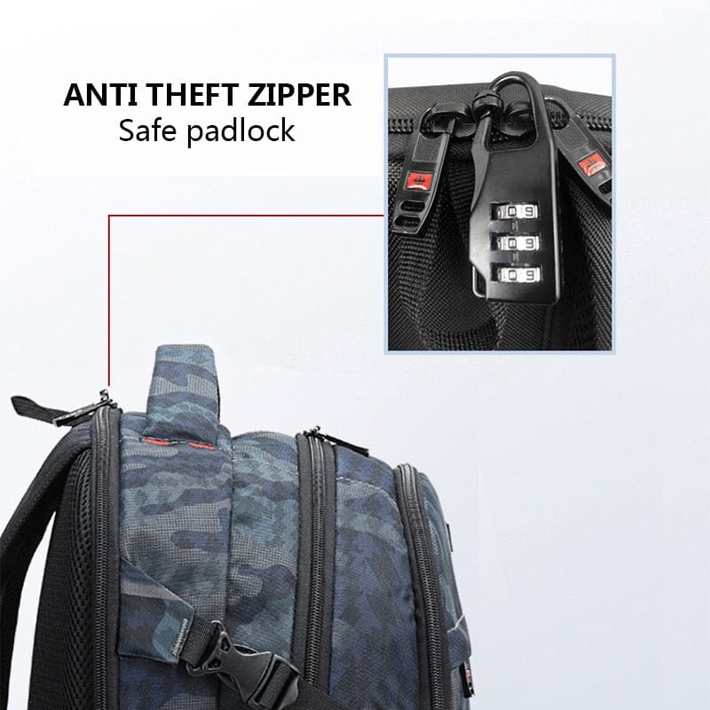 Zipper Lock Backpack The Store Bags
