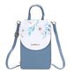 Minimal Crossbody Cell phone Shoulder Bag The Store Bags Blue 