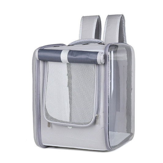 Mesh Dog Carrier Backpack The Store Bags Grey