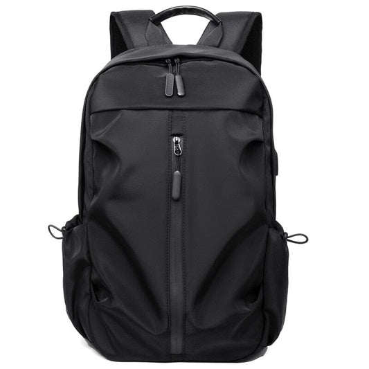 Lightweight Backpack With USB Charger The Store Bags Black