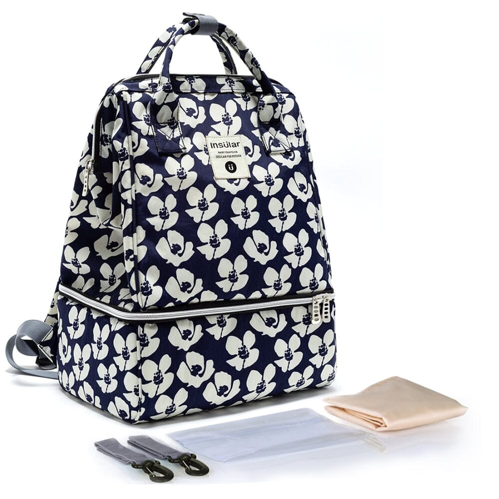 INSULAR Baby Diaper Backpack The Store Bags Navy Blue 