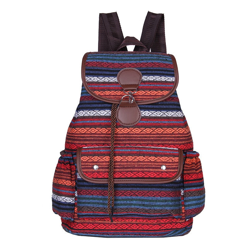 Large Boho Backpack The Store Bags Color 3 28CMX38CMX10CM