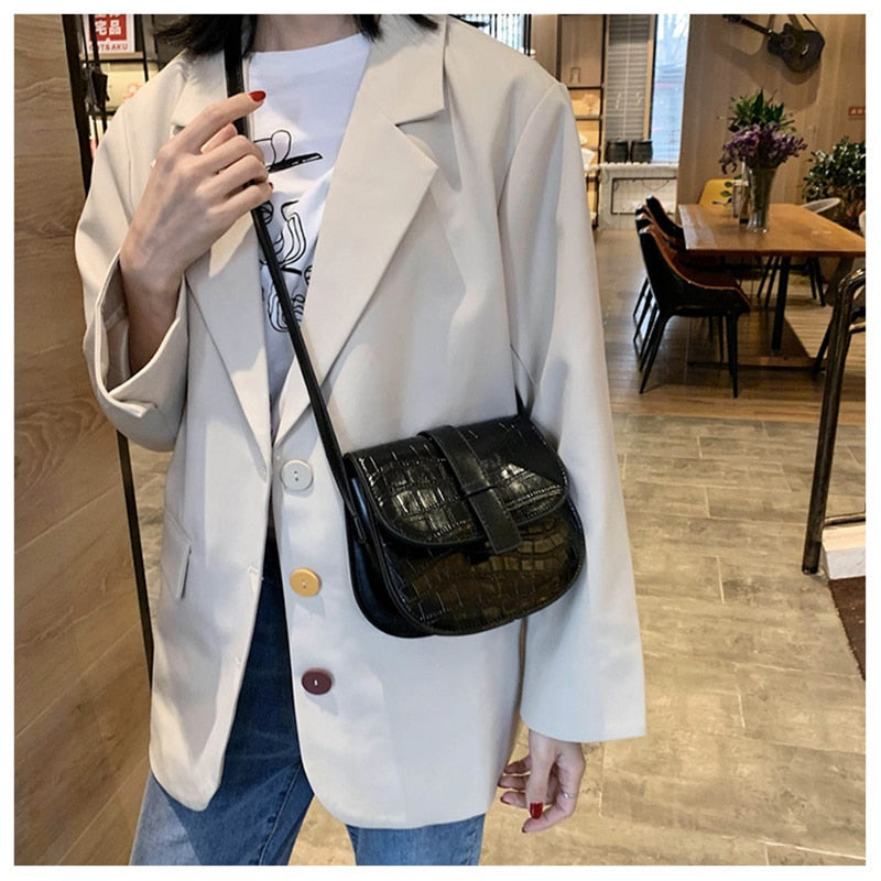Half Moon Shaped Crossbody Bag The Store Bags