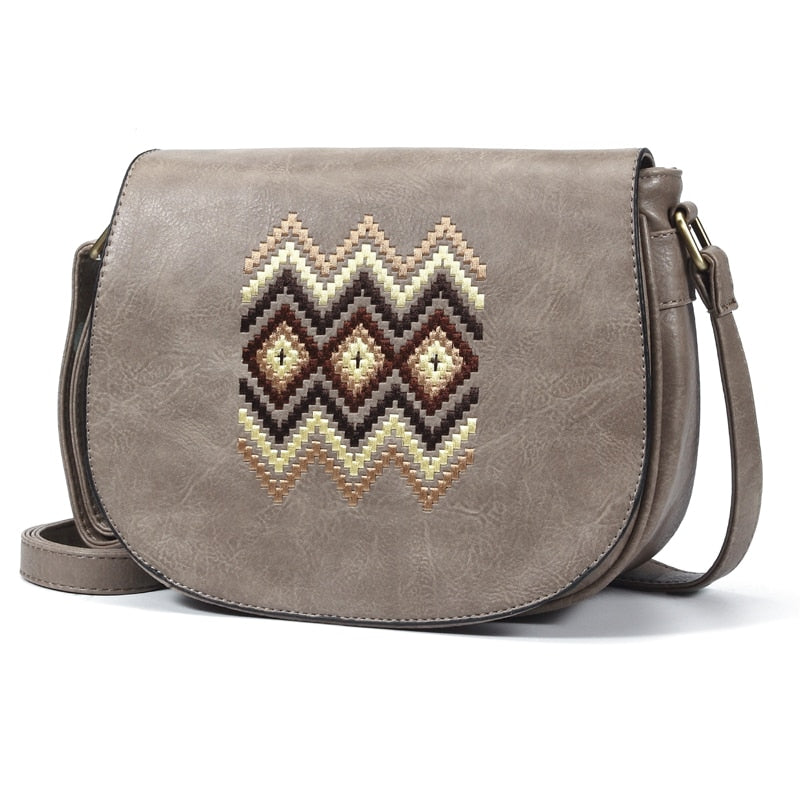 Bohemian Leather Purse The Store Bags Grey