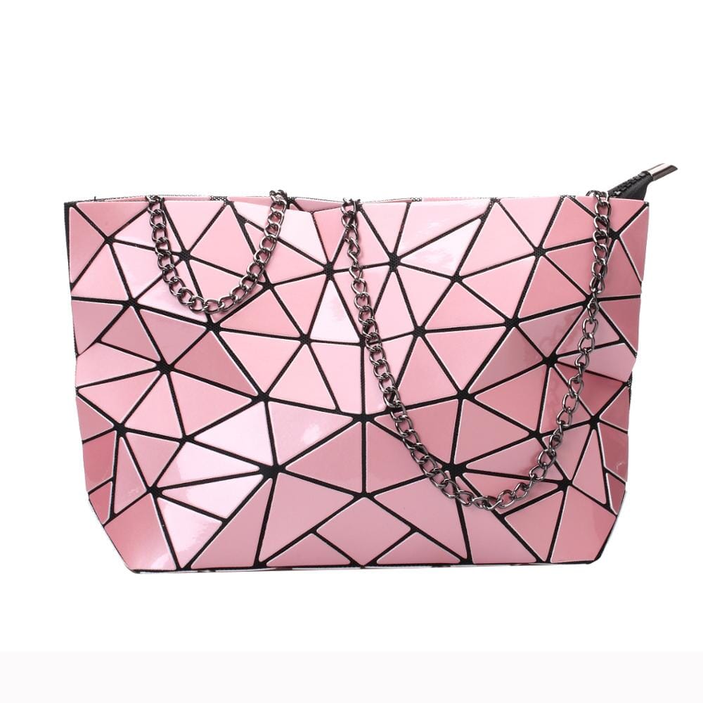 Geometric Purse The Store Bags pink