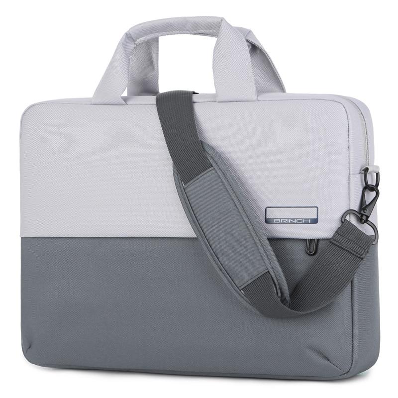 Slim Laptop Messenger Bag ERIN The Store Bags Gray Thicken