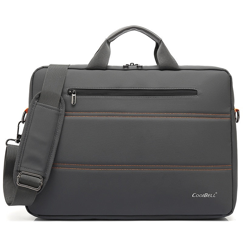 Nylon Crossbody Laptop Bag ERIN The Store Bags Gray