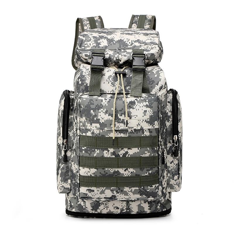 Large Lightweight Travel Backpack BRAUE The Store Bags Camou Gray