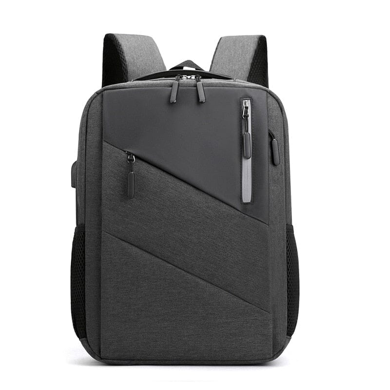 Backpack With USB C Port The Store Bags Dark Grey