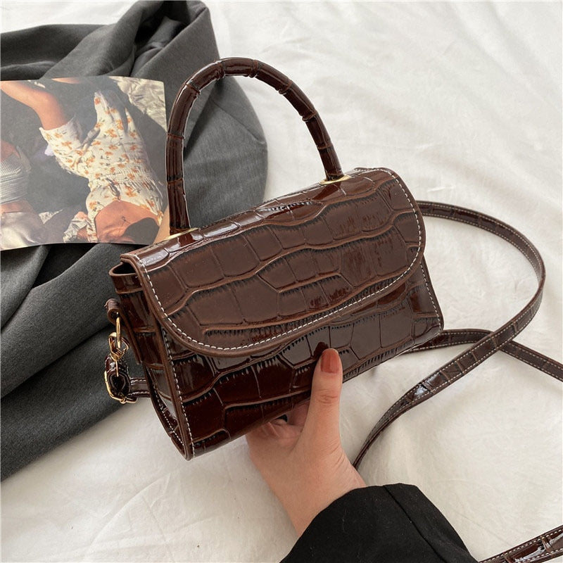 Mini Leather Crossbody Purse The Store Bags Brown