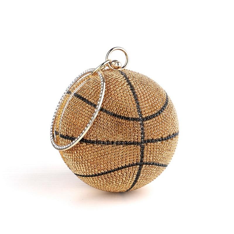 Basketball Clutch Purse ERIN The Store Bags Gold