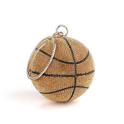 Basketball Clutch Purse ERIN The Store Bags Gold 