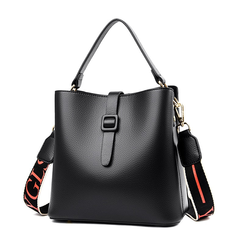 PU Leather Shoulder Bag The Store Bags black
