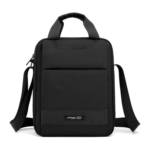 Vertical Crossbody Laptop Bag ERIN The Store Bags Black
