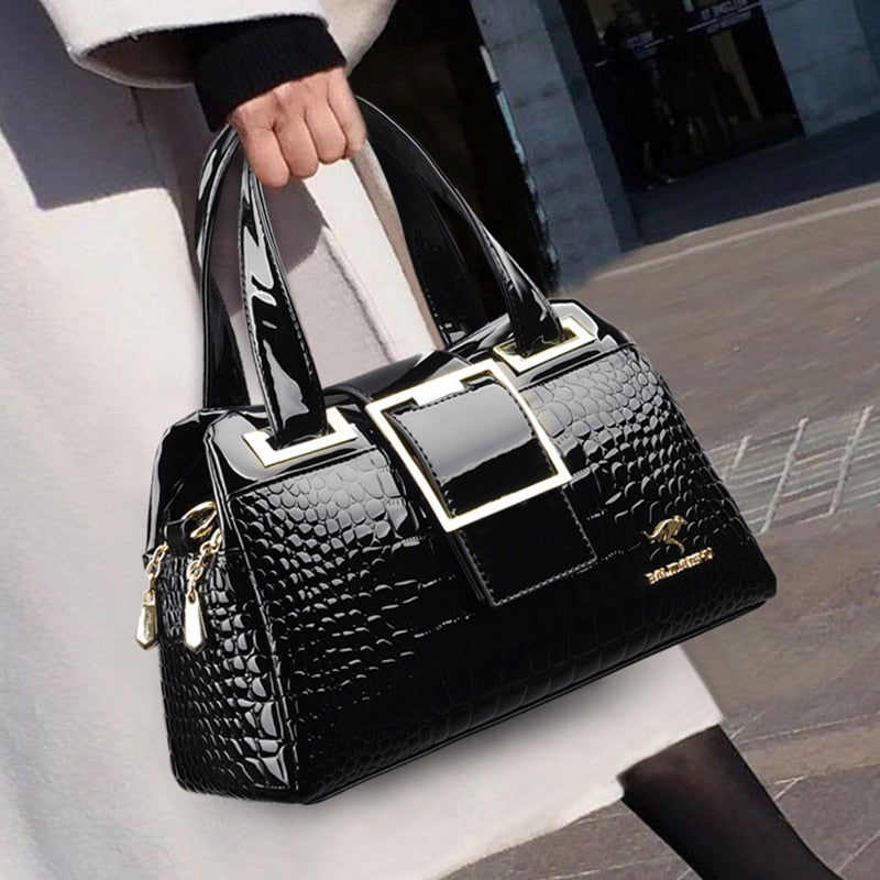 Leather Buckle Bag The Store Bags