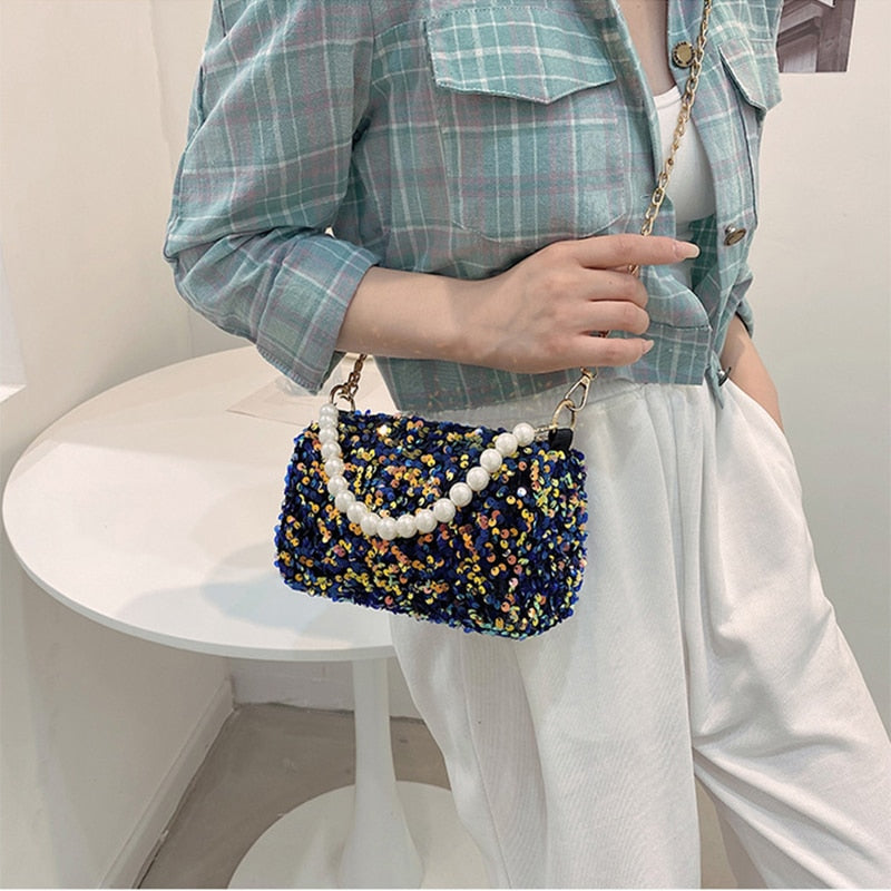 Sequin Crossbody Purse ERIN The Store Bags