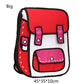 2d Cartoon Backpack The Store Bags Big Size Red 1 