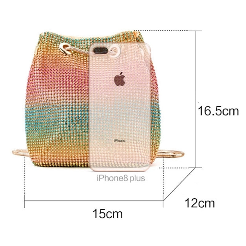 Colorful Rhinestone Purse The Store Bags
