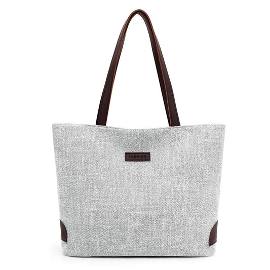 Rectangle Canvas Tote The Store Bags Gray
