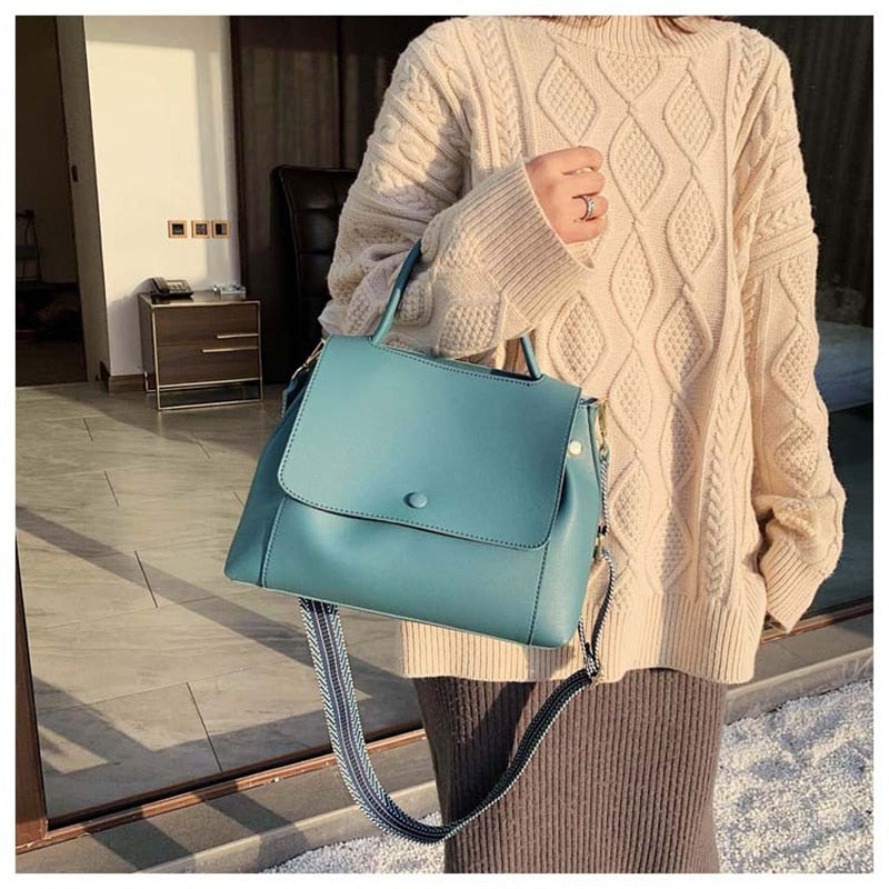 Casual PU Leather Handbag The Store Bags