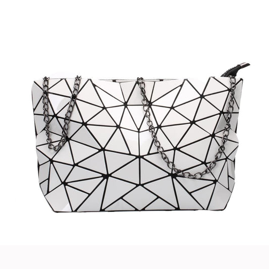 Geometric Purse The Store Bags white
