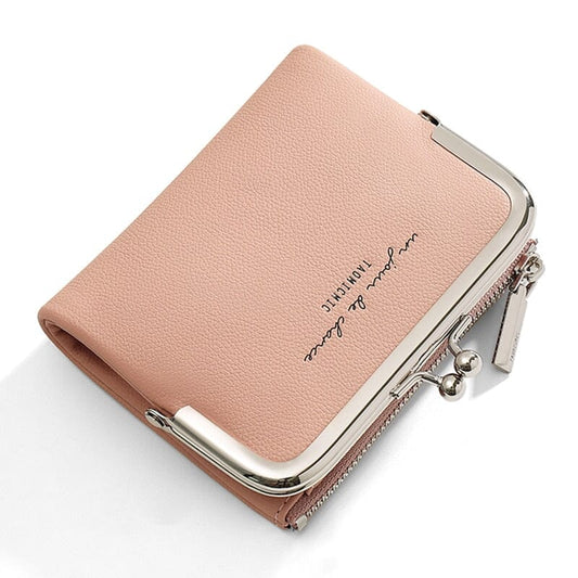 Women's Wallet With Clasp Closure ERIN The Store Bags Pink