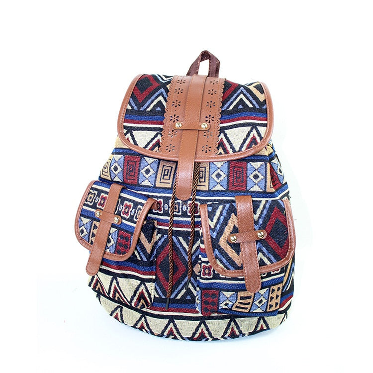 Boho Leather Backpack The Store Bags Color 06 