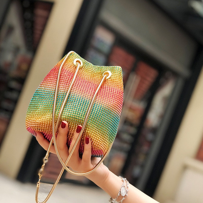 Colorful Rhinestone Purse The Store Bags