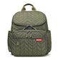 Quilted Backpack Diaper Bag The Store Bags Green 