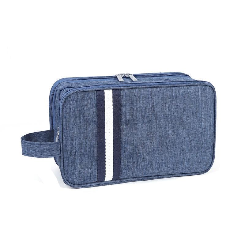 Men's Minimalist Travel Toiletry Bag The Store Bags Blue
