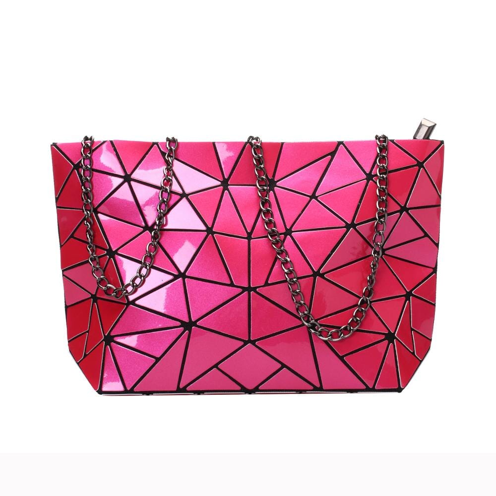 Geometric Purse The Store Bags rose red