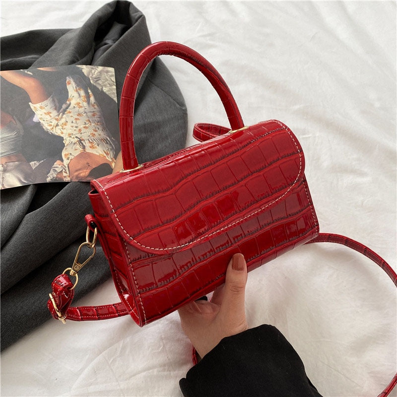 Mini Leather Crossbody Purse The Store Bags Red