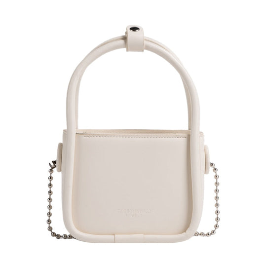 Small Purse With Chain Strap The Store Bags White