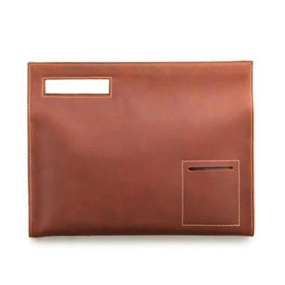 Men's Genuine Leather Travel Document Bag The Store Bags