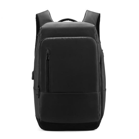 Black Anti-theft USB Charging Backpack for 16 inch Laptop The Store Bags