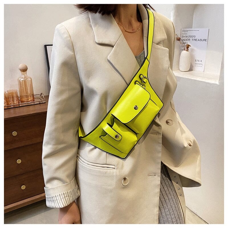 Leather Cell Phone Fanny Pack The Store Bags
