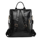 Faux Crocodile Leather Backpack Purse The Store Bags 