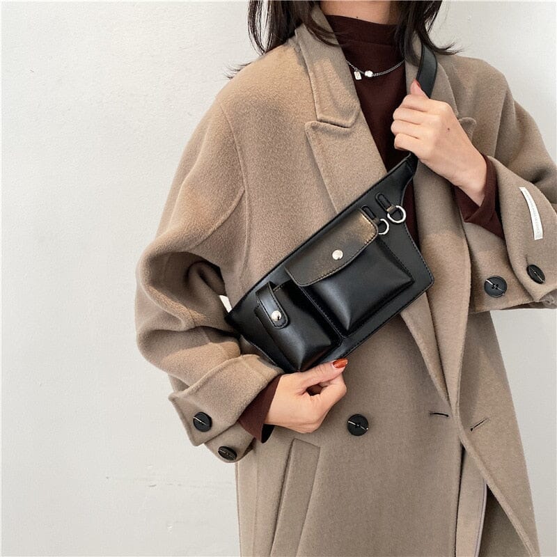 Leather Cell Phone Fanny Pack The Store Bags