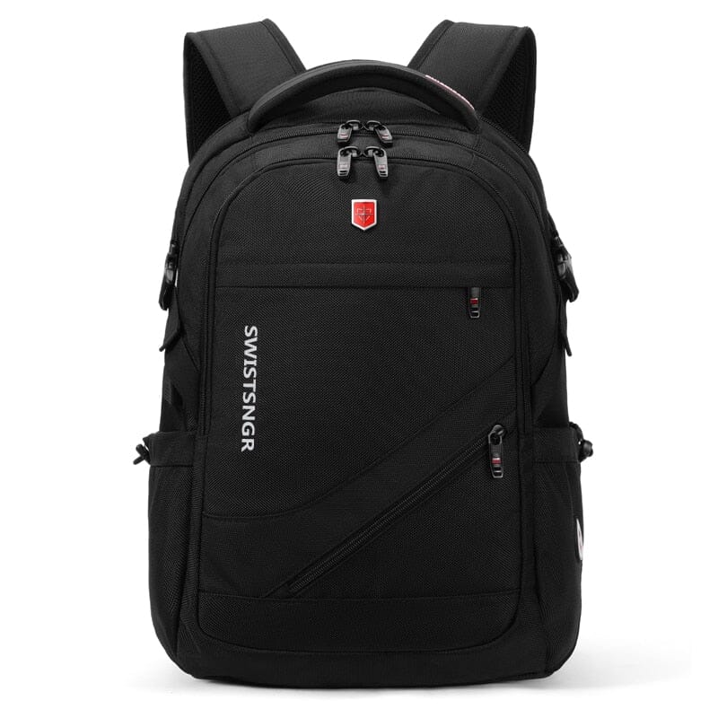 Zipper Lock Backpack The Store Bags Black