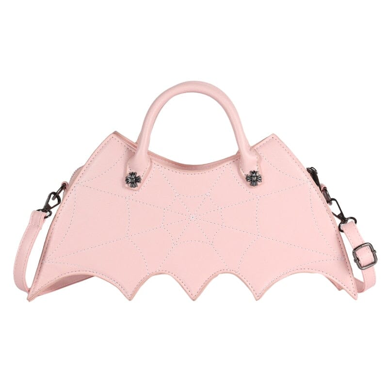 Heart Shaped Spider Web Purse The Store Bags Pink