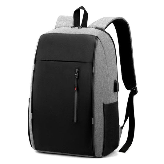 Backpack With USB Charging Port The Store Bags Gray
