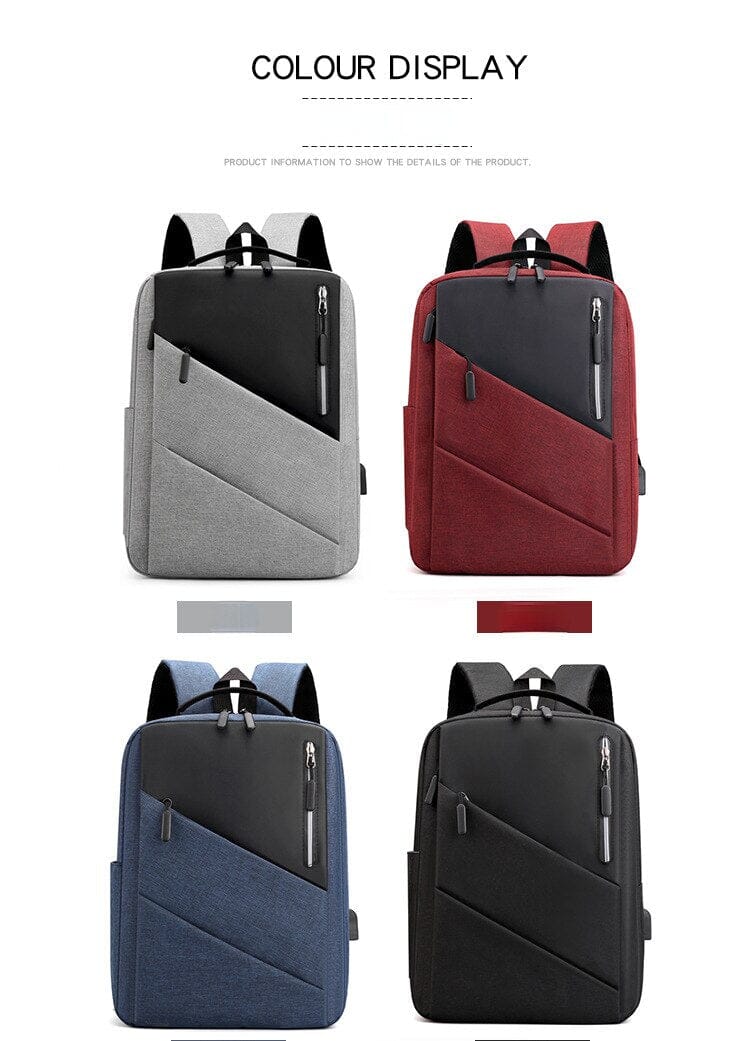 Laptop Backpack With USB Charging Port The Store Bags