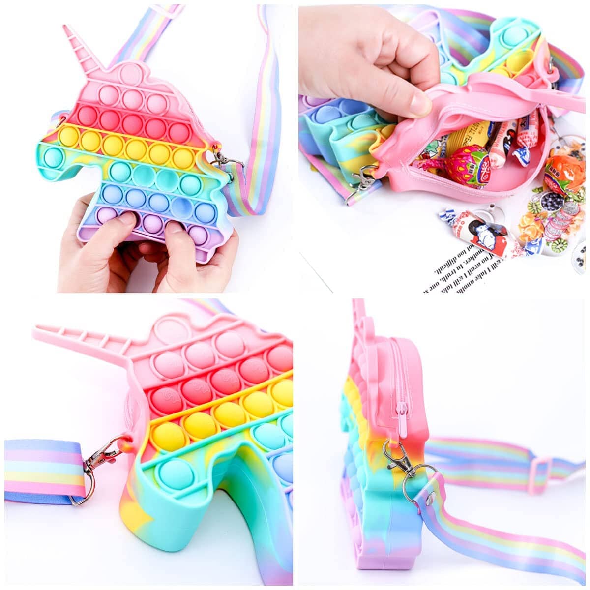 Pop it Purse Unicorn The Store Bags