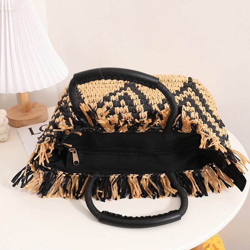 Fringe Straw Bag The Store Bags 