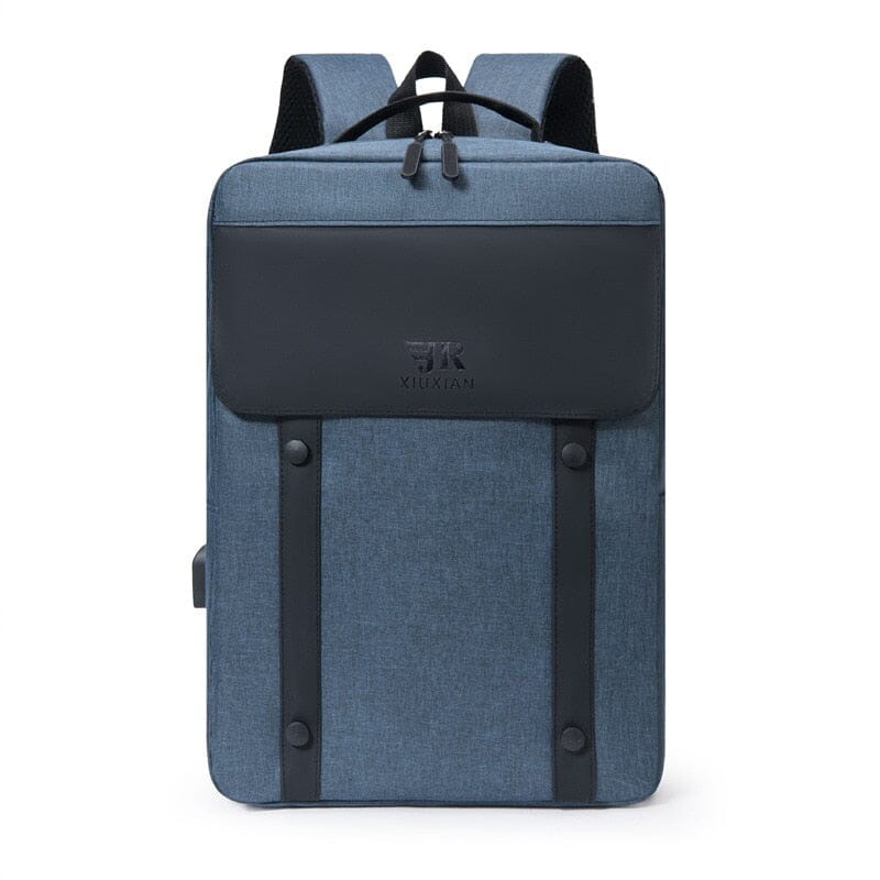 Computer USB Port Backpack The Store Bags Blue
