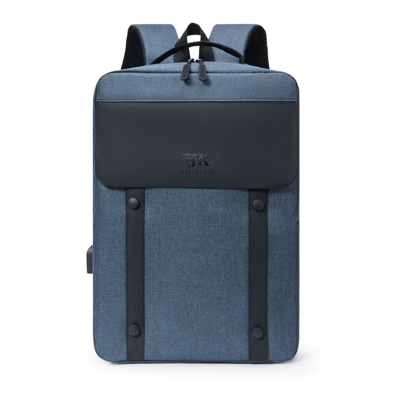 Computer USB Port Backpack The Store Bags Blue 