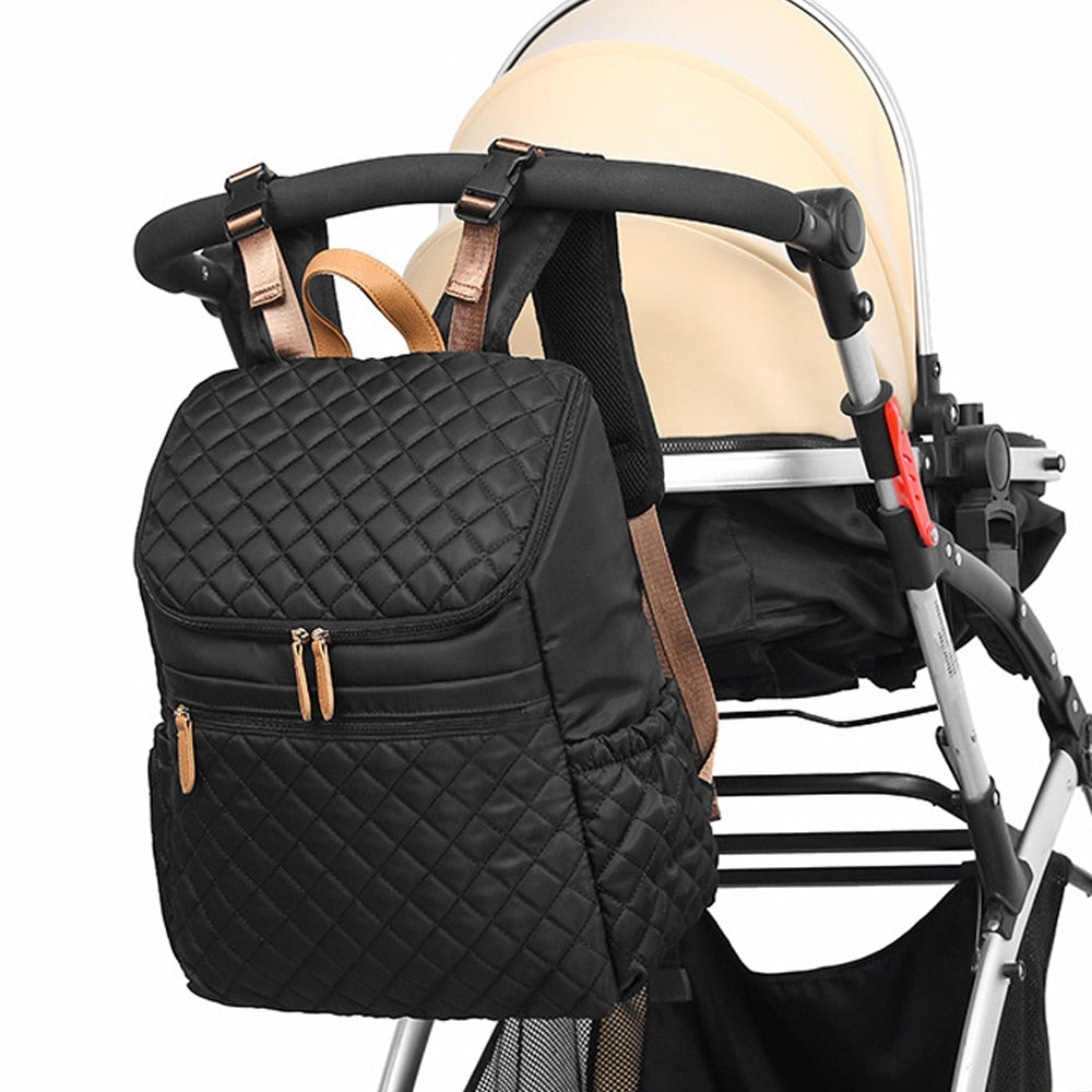 Navy Blue Quilted Diaper Bag The Store Bags