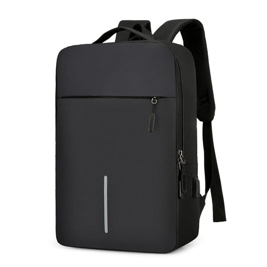 USB Charging Backpack The Store Bags Black 
