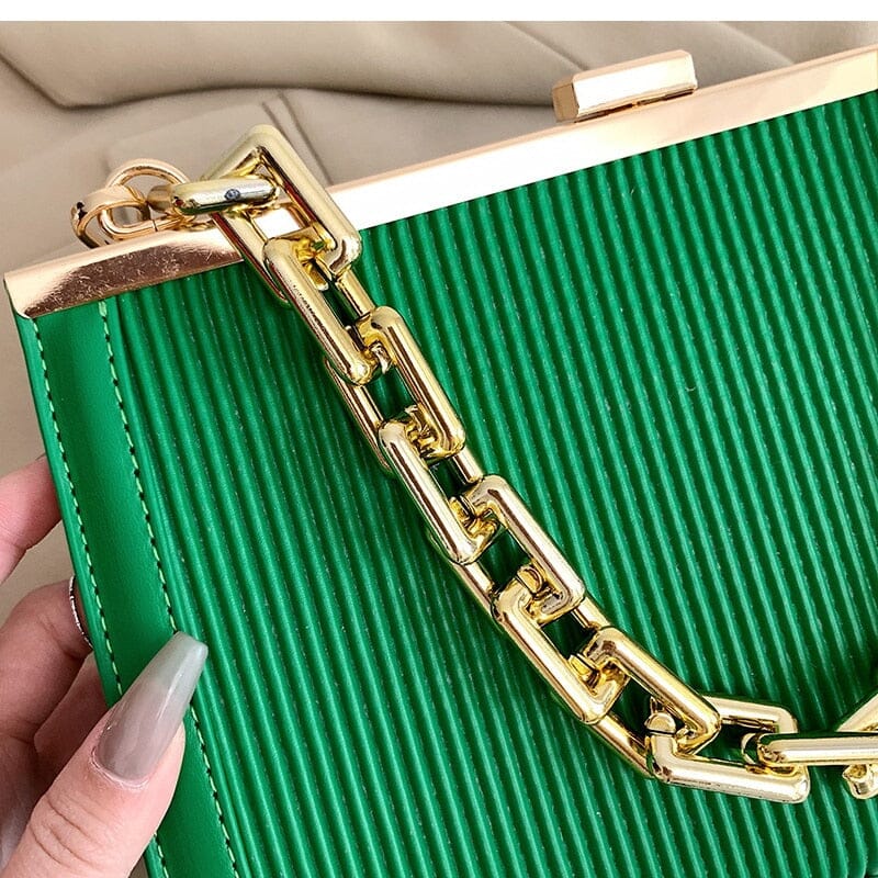 Black Clutch Bag With Chain Strap The Store Bags